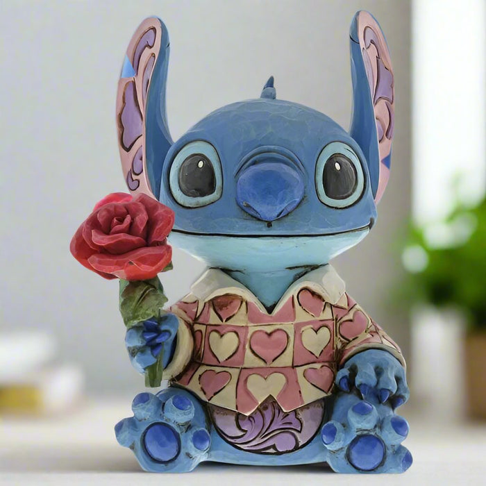 Disney Traditions Clueless Casanova Stitch Lilo & Stitch Figurine 15.5m (Damaged Box)