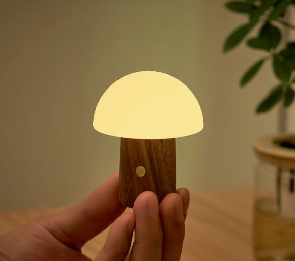 Gingko Super Mini Alice Mushroom RBG Colour Changing Desk Lamp