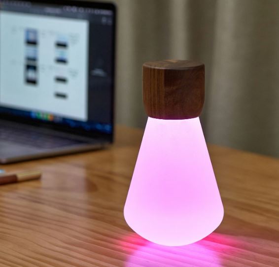 Gingko Pentagon Light Bulb RBG Colour Changing LED Desk Light