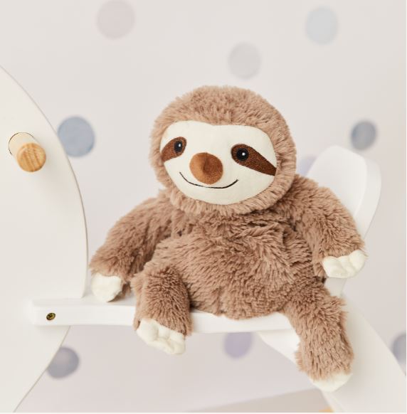 Warmies Sloth 13" Microwavable & Cooling Soft Toy Lavender Scent