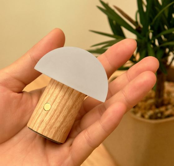 Gingko Super Mini Alice Mushroom RBG Colour Changing Desk Lamp