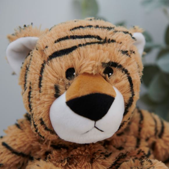 Warmies Tiger 13" Microwavable & Cooling Soft Toy Lavender Scent