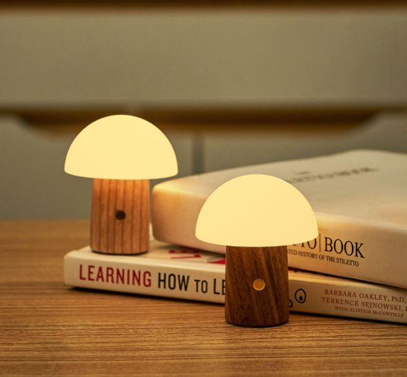 Gingko Super Mini Alice Mushroom RBG Colour Changing Desk Lamp