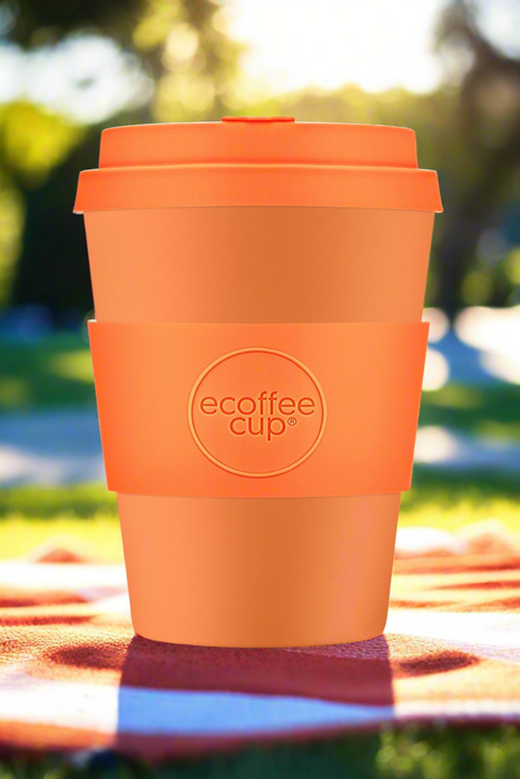 12oz 350ml Ecoffee Cup Reusable Eco-Friendly Plant Based Coffee Cup (More Colours Available)