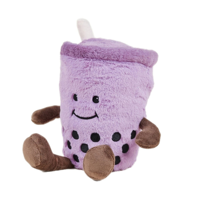 Warmies Boba Bubble Tea Microwavable Lavender Scented Soft Toy