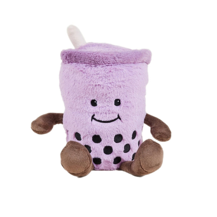 Warmies Boba Bubble Tea Microwavable Lavender Scented Soft Toy