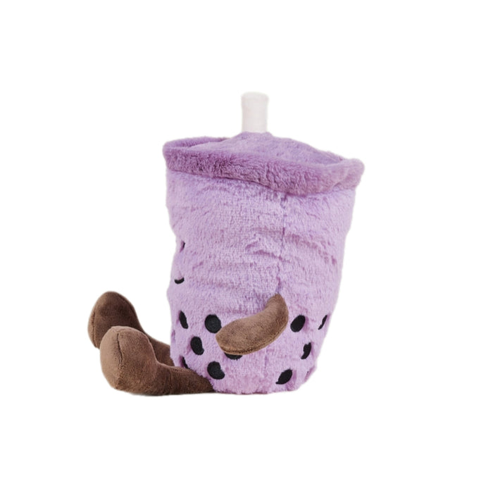 Warmies Boba Bubble Tea Microwavable Lavender Scented Soft Toy