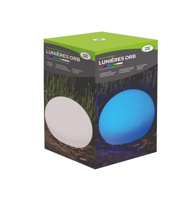 Garden Outdoor Rechargeable USB Colour-Changing Orb Light