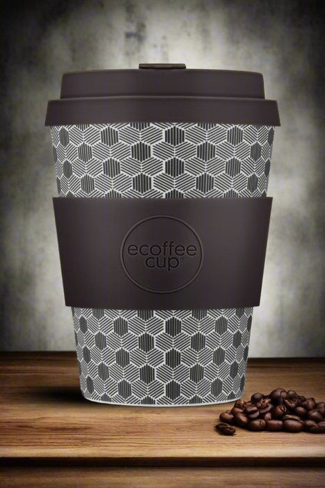 12oz 350ml Ecoffee Cup Reusable Eco-Friendly Plant Based Coffee Cup (More Colours Available)