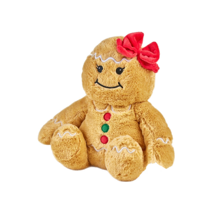 Warmies Gingerbread Microwavable Lavender Scented Soft Toy Bundle