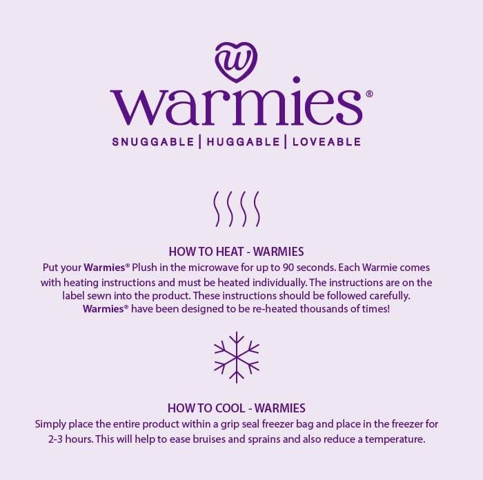 Warmies Mythical Unicorn 13" Microwavable & Cooling Soft Toy Lavender Scent