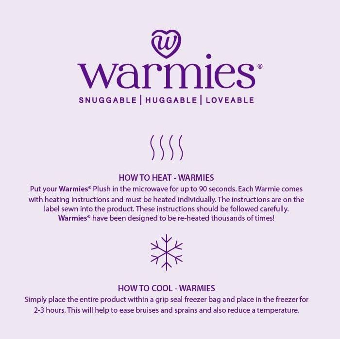 Warmies Llama 13" Microwavable & Cooling Soft Toy Lavender Scent