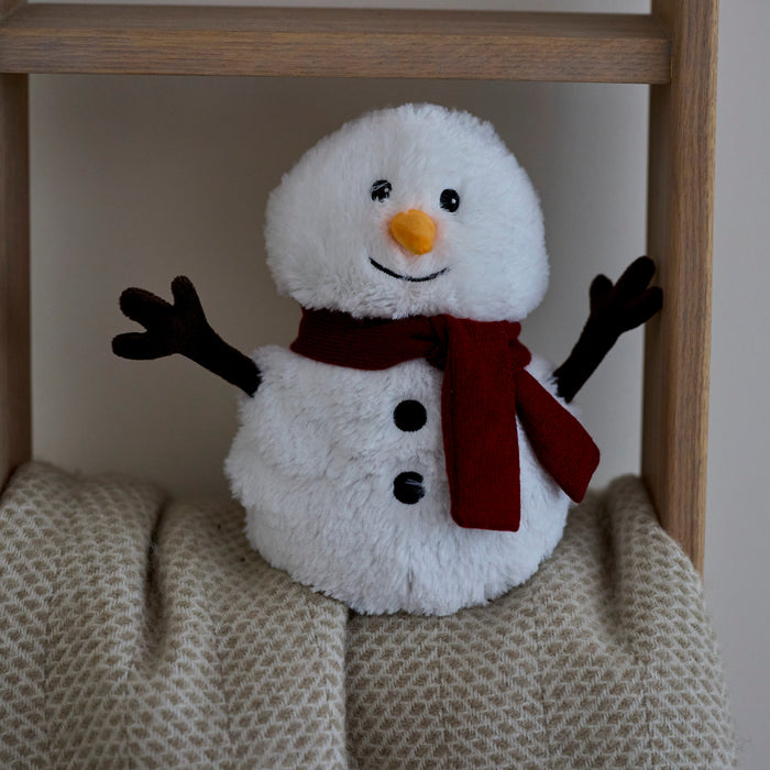 Warmies Snowman Microwavable Lavender Scented Soft Toy