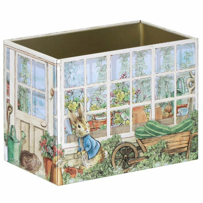 Emma Bridgewater Peter Rabbit Greenhouse Shaped Storage Tin