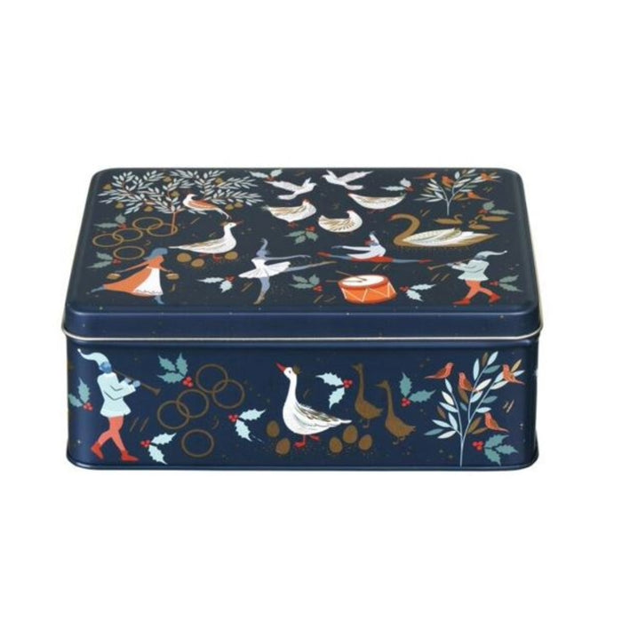 Sara Miller 12 Days Of Christmas Storage Tin