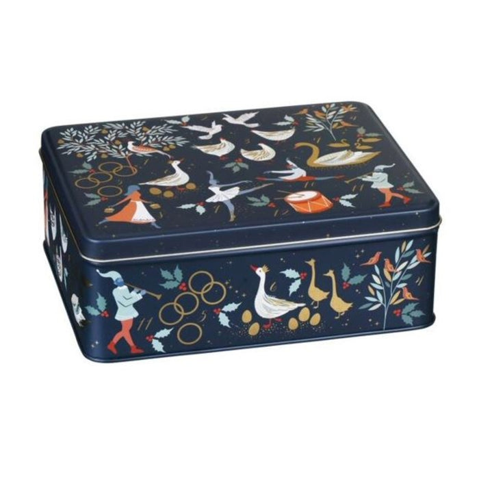 Sara Miller 12 Days Of Christmas Storage Tin