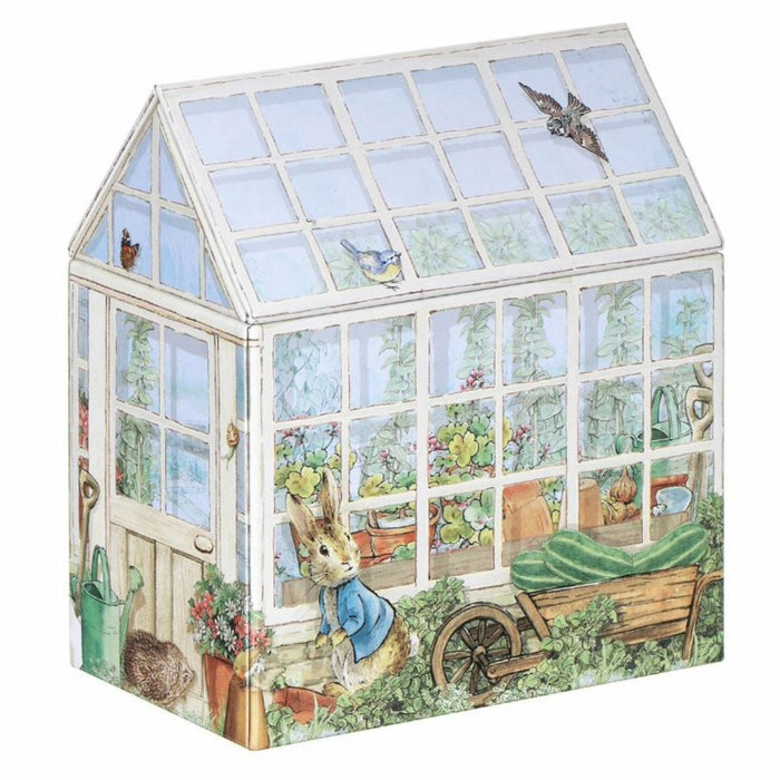 Emma Bridgewater Peter Rabbit Greenhouse Shaped Storage Tin