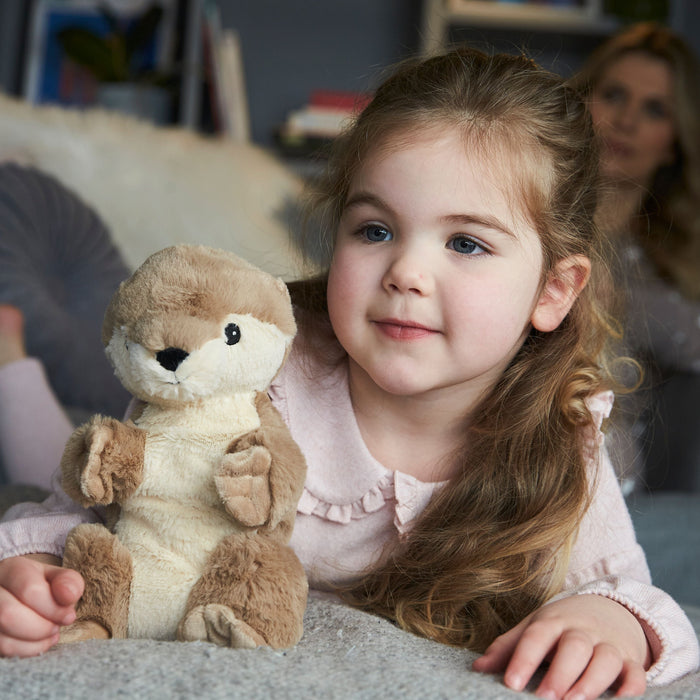 Warmies Otter Microwavable Soft Toy Lavender Scent