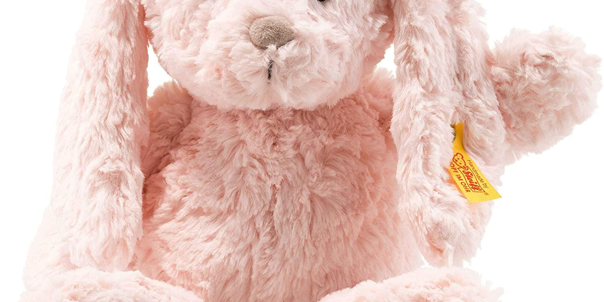 Official Steiff Cuddly Friends Pink Tilda Bunny Rabbit Soft Toy Pizzazz Retail